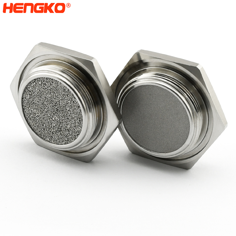 HENGKO Multi-layer Sintered Stainless Steel Breathing Circuit Non-invasive Ventilator Oxygen Flow Restrictor Filter Disc
