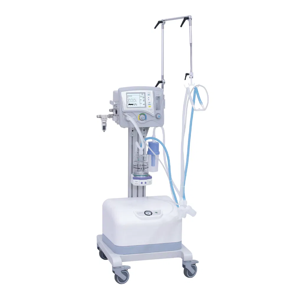 My-E003L-B Medical Respiratory Device Neonatal ICU Ventilator Turbine Bubble CPAP with Built-in Compressor