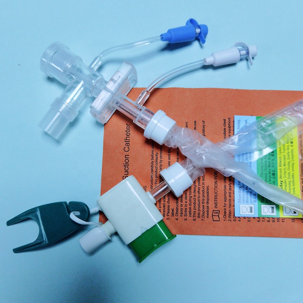 Tianck Medical Disposable ICU Intensive Care Suction Tube Closed Suction Catheter