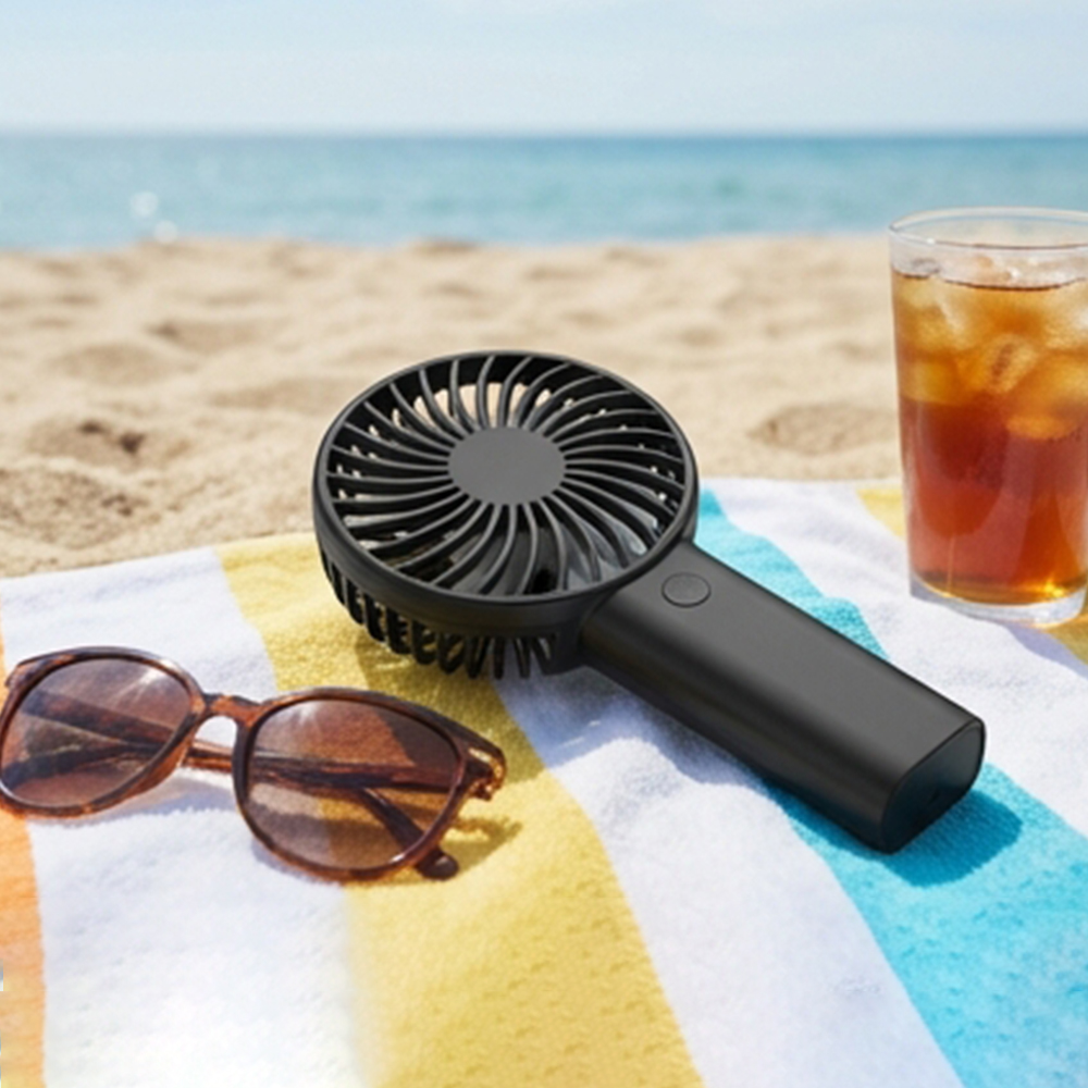 Simple Portable Mini Fan Handheld USB Rechargeable Electric Desktop Air Cooling Fan Outdoor Travel Home Hand Fans