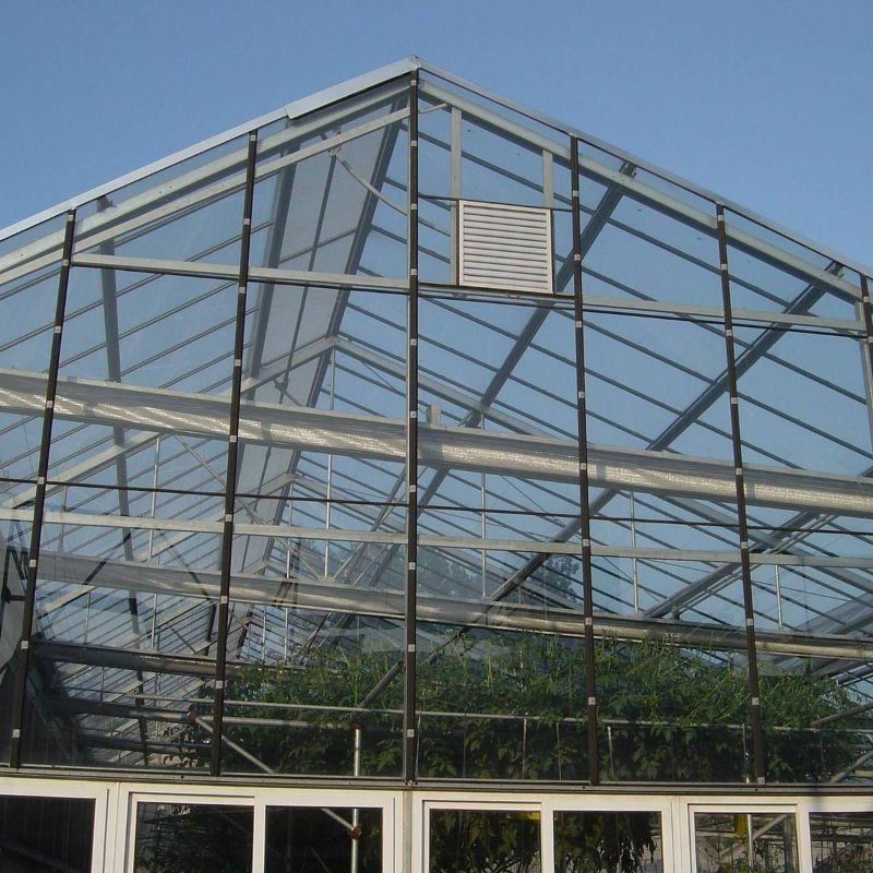Advanced Agricultural Glass Green House with Automated Control System