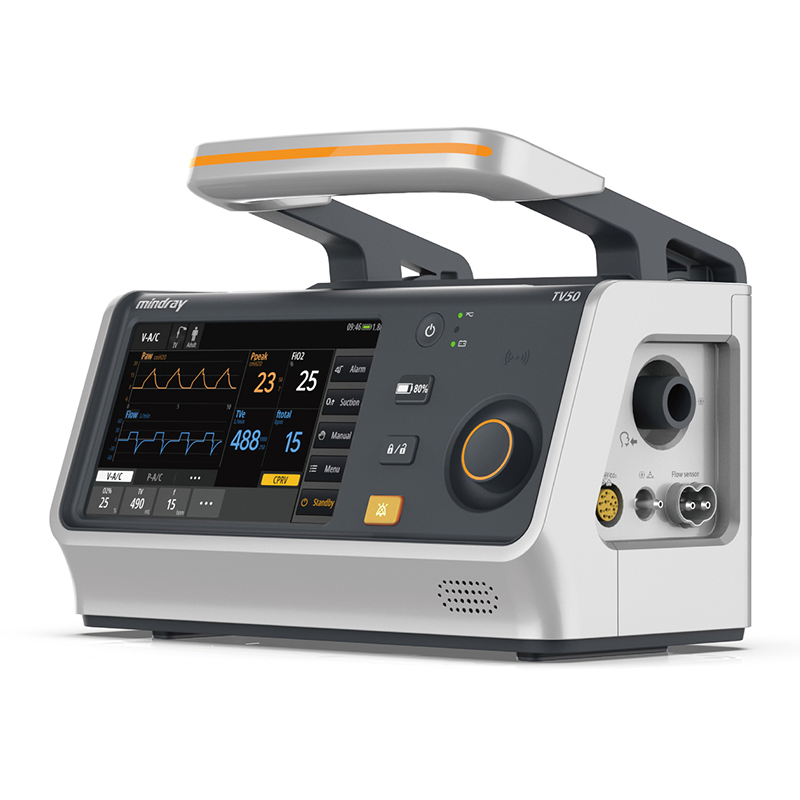 Mindray-TV50 All-in-One Ventilator Ventilators for ICU Multipurpose 5g Transport Ventilator