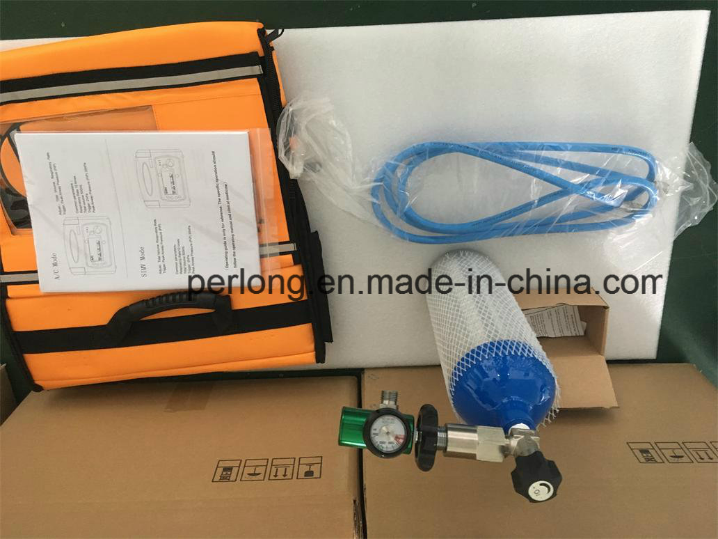 PA-100d Medical Hospital Respiratory ICU Portable Breathing Transport Ventilator