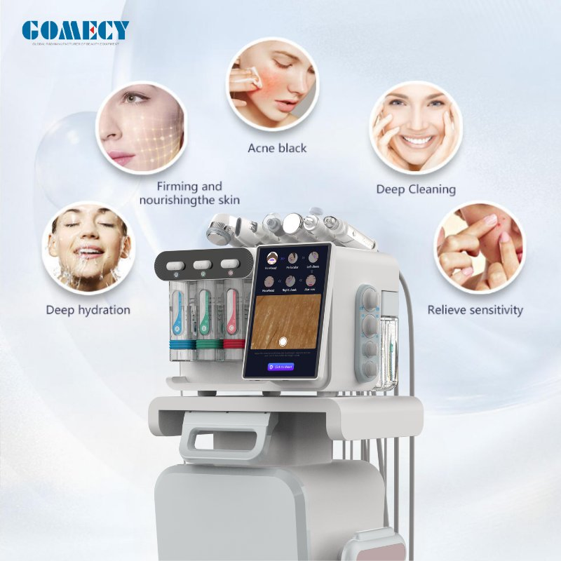 Multifunction Hydro Dermabrasion Machine Deep Cleansing Facial Care System