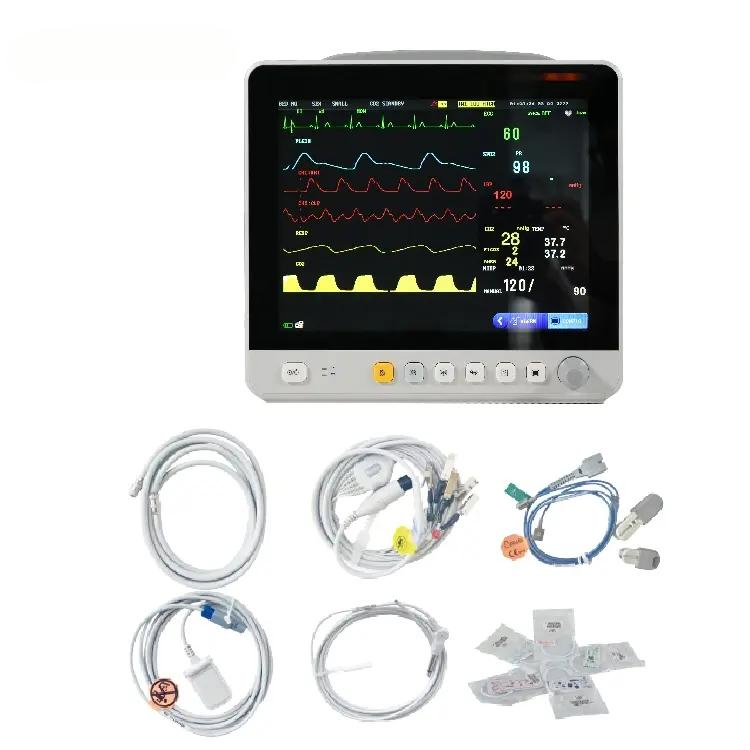 Veterinary Animal Cat Dog Pet Hospital Multi-Parameter ECG Monitor Cross-Border Monitoring Devices