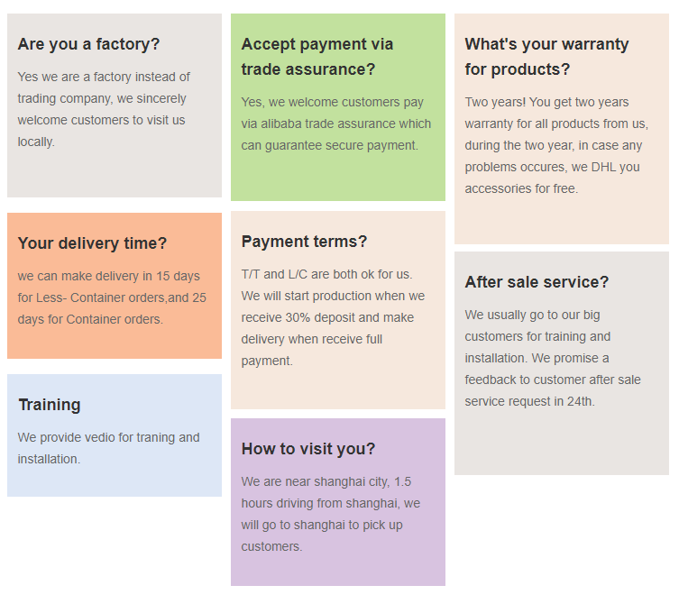 FAQ Reference