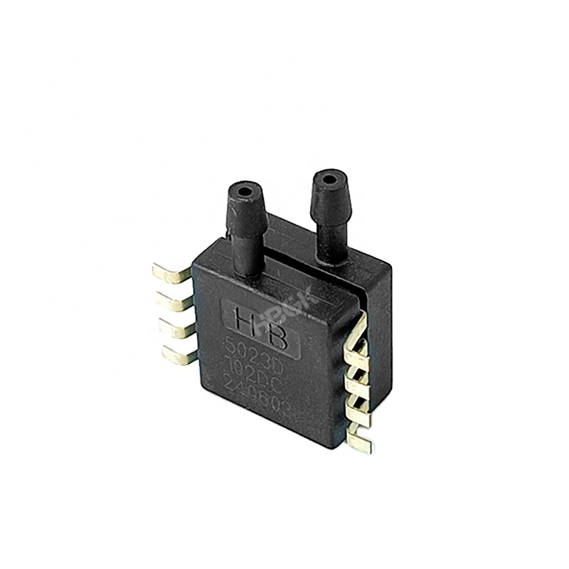HBP623 2kPa Dual Inlet Airway Ventilator mV Differential Pressure Sensors, Dual Port Same Side Transducers