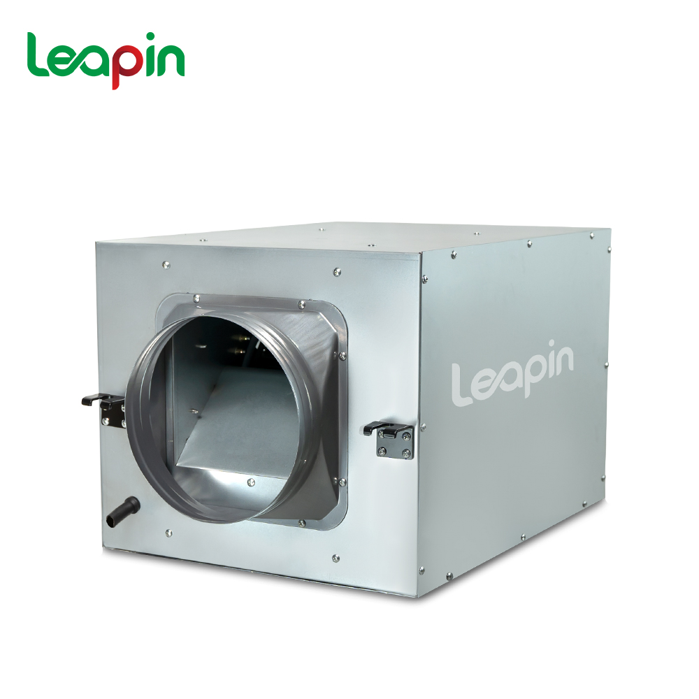 Office &amp; Residential Whole-House Fresh Air Ventilator with Inline Centrifugal Duct Fan and Purification System