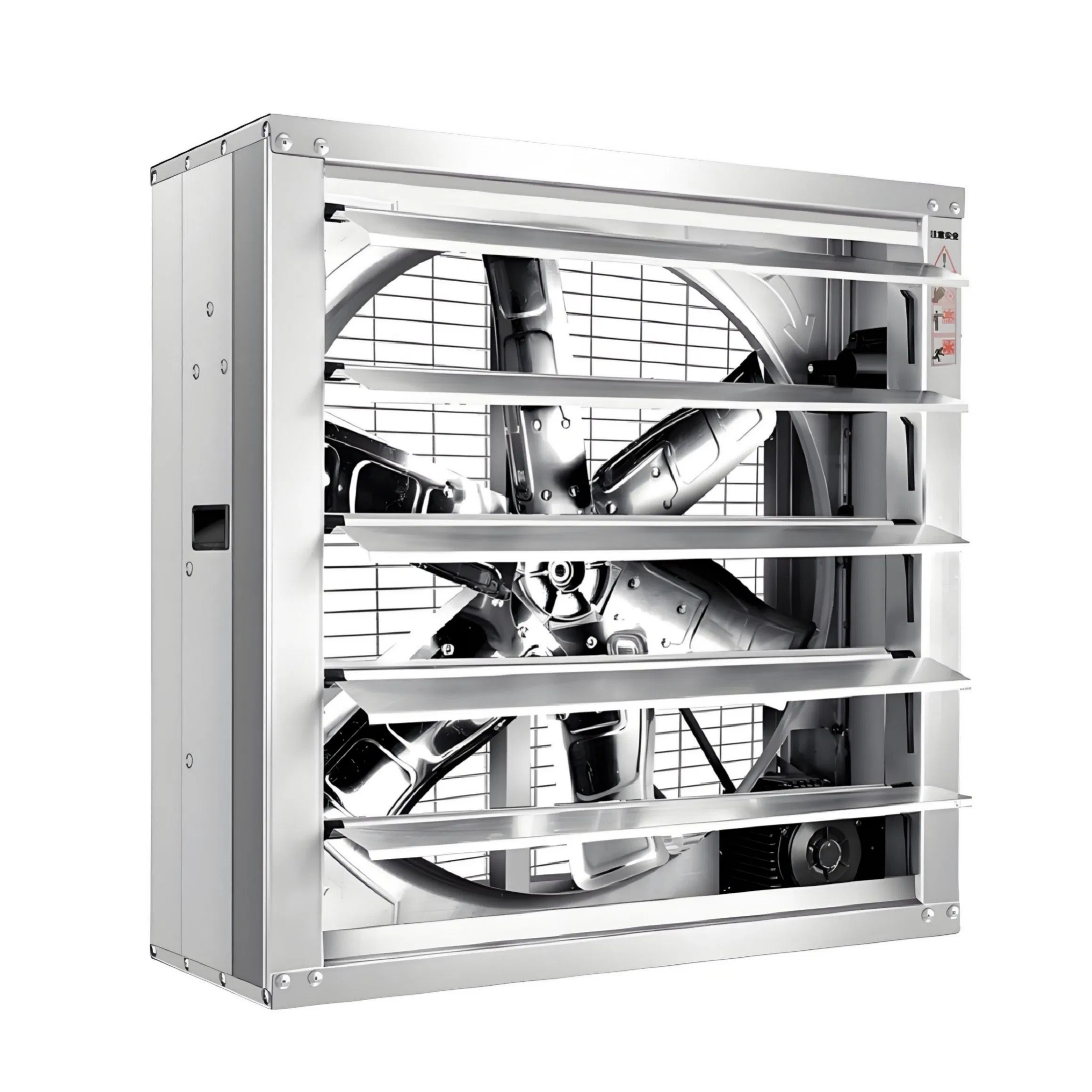 Quiet Low-Energy Greenhouse Ventilation Systems for Home Gardening and Urban Farms