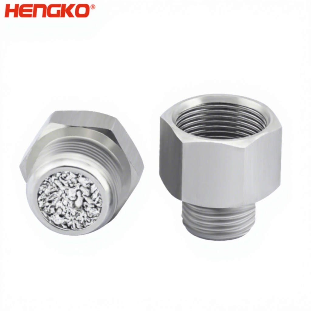 HENGKO Medical Non-invasive Ventilator Oxygen Gas Choke Breathing Circuit Bacterial &amp; Electrostatic HME Hygrobac Filter