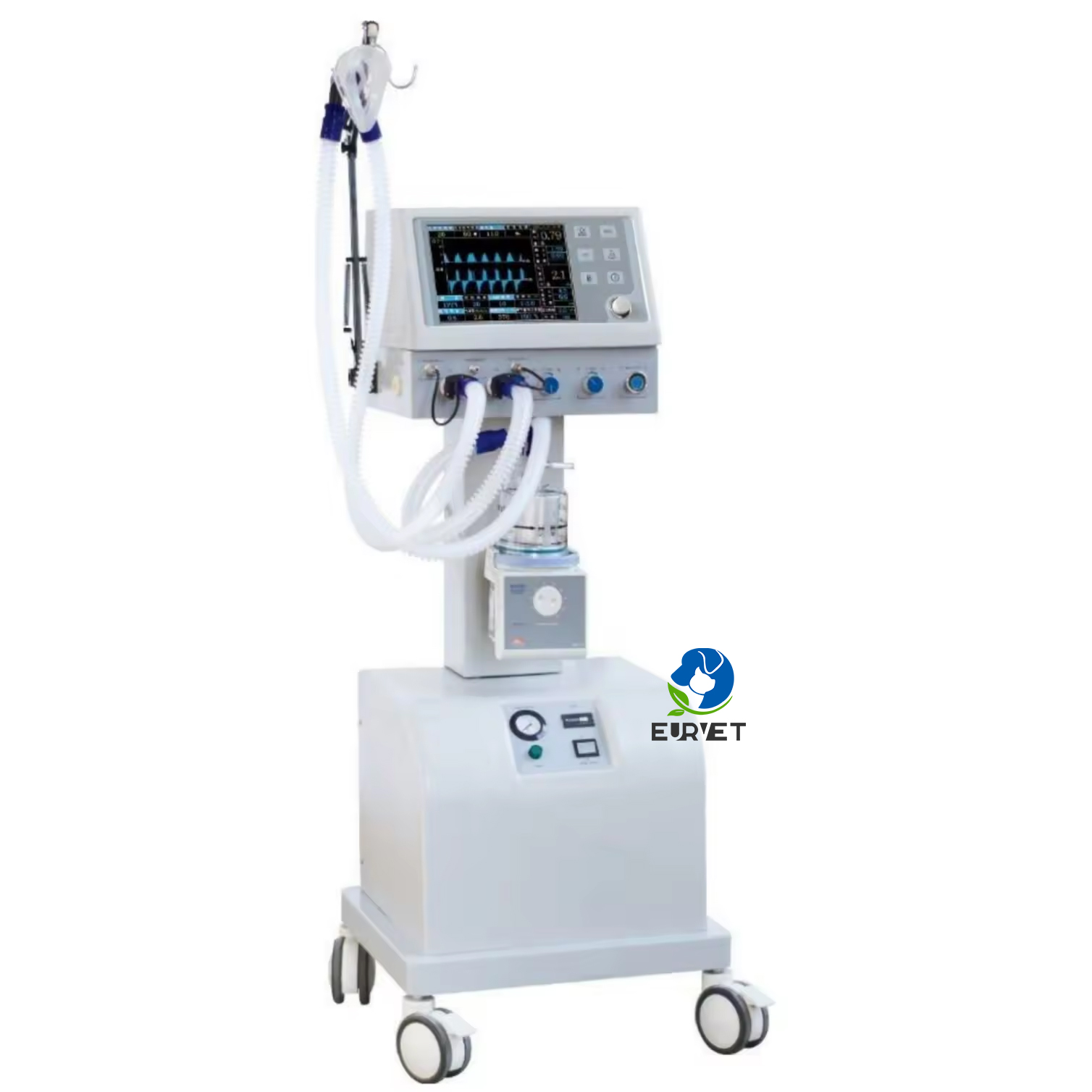 EUR PET Factory Price Hospital Medical Equipment Icu Ventilator Machine Veterinary Equipment Ambulance Breathing Apparatus