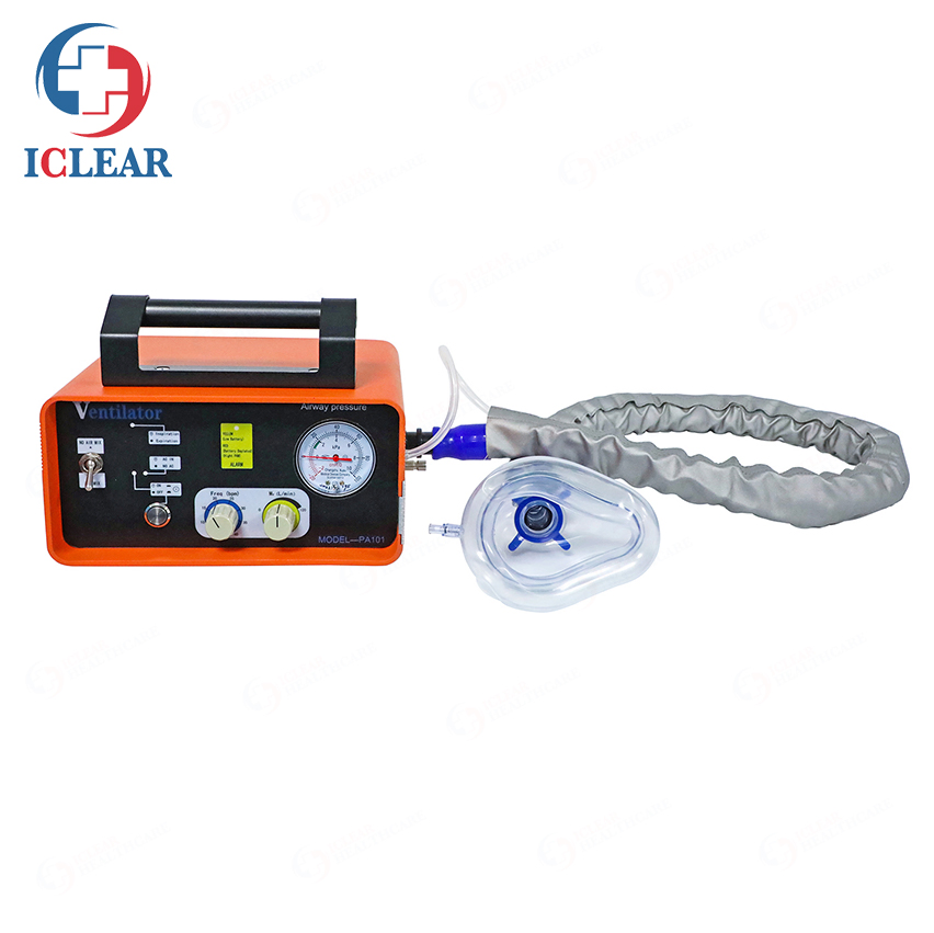 Portable Medical Emergency Ventilator Patient Transport Ventilators for Ambulance