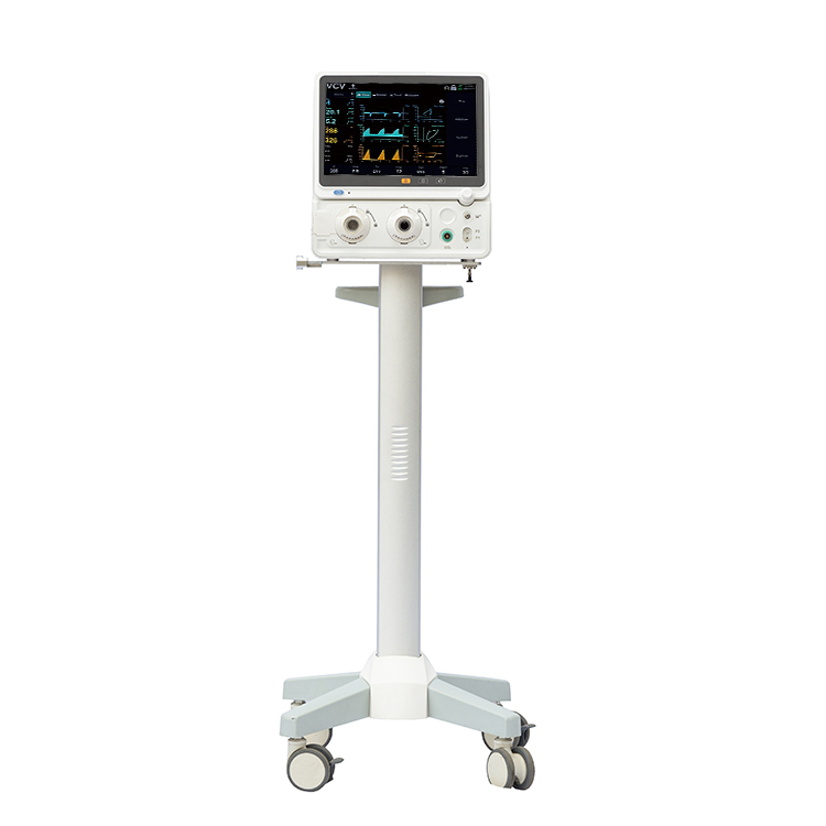Medical Turbine Ventilator Respiratory ICU Ventilator for Pediatric to Adult ICU Respirator Veterinary Ventilator