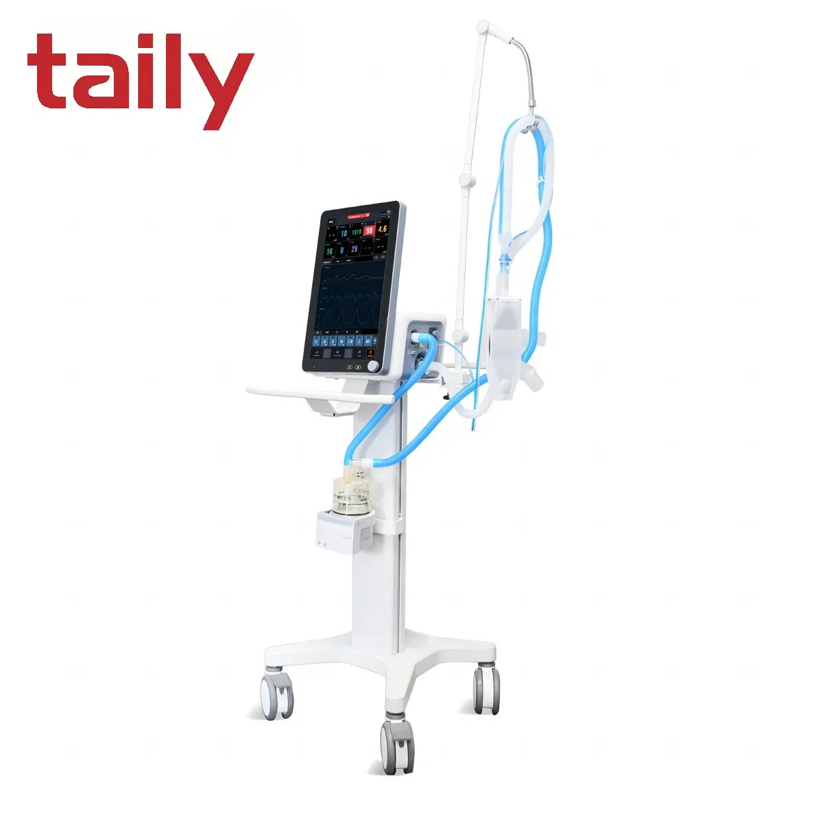 Neonatal Pediatric Adult Ventilator 18.5 Inch Large Dispay Resvent Ihope RS300