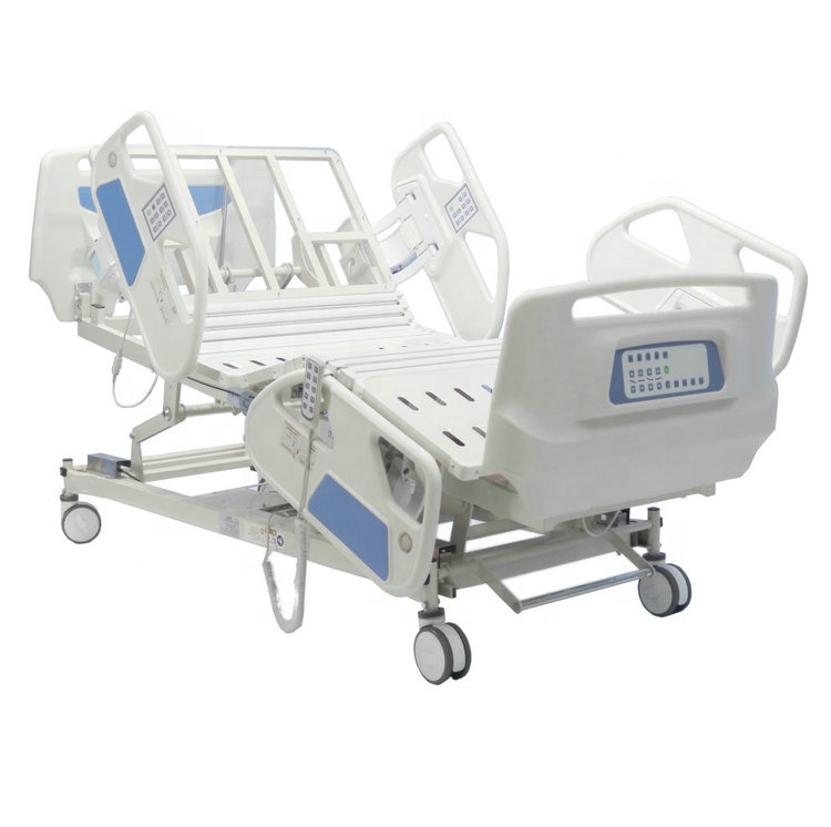 High Quality VIP ICU Ward Room Automatic Multi Electric Five Functions Intensive Care Patient Nursing Bed with ACP Button CPR