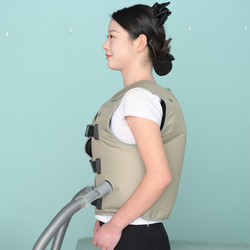 Rehabilitation Equipment Cough Assist Chest Oscillation System for Infants Adults Elderly Population-Airway Clearance Vest Airway Clearance System