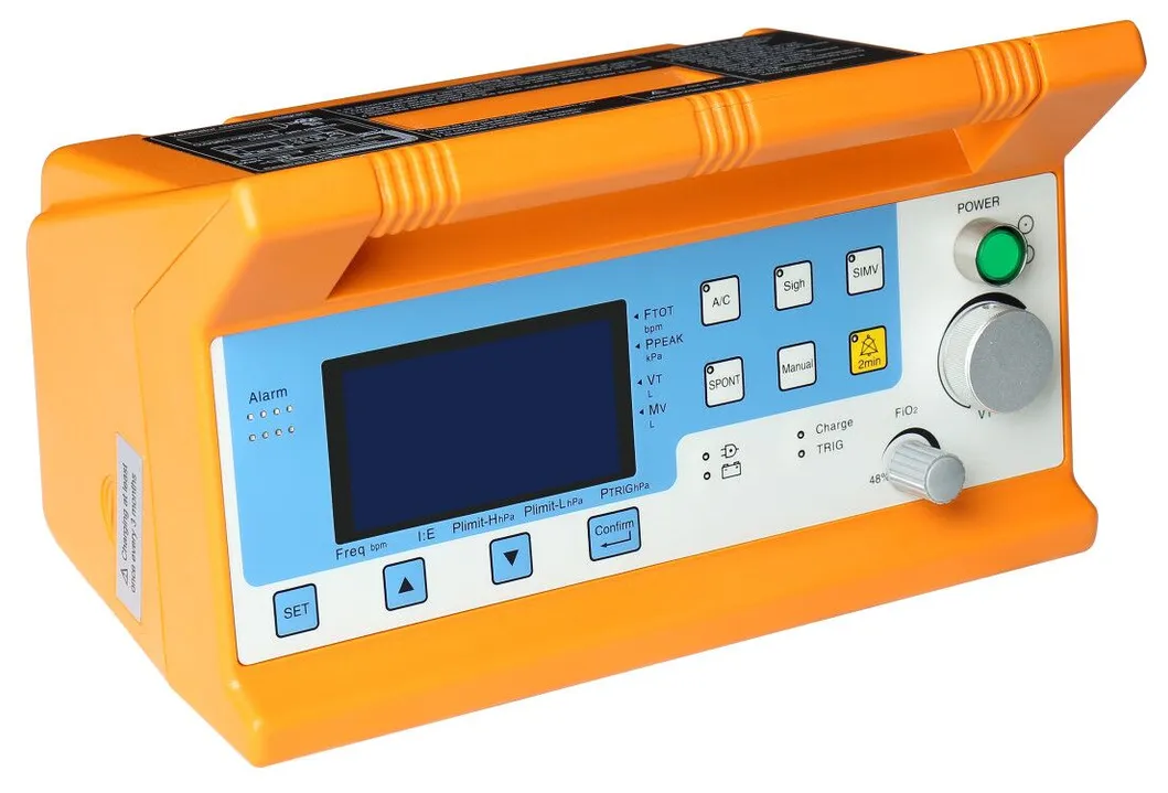 Ambulance Ventilator Display