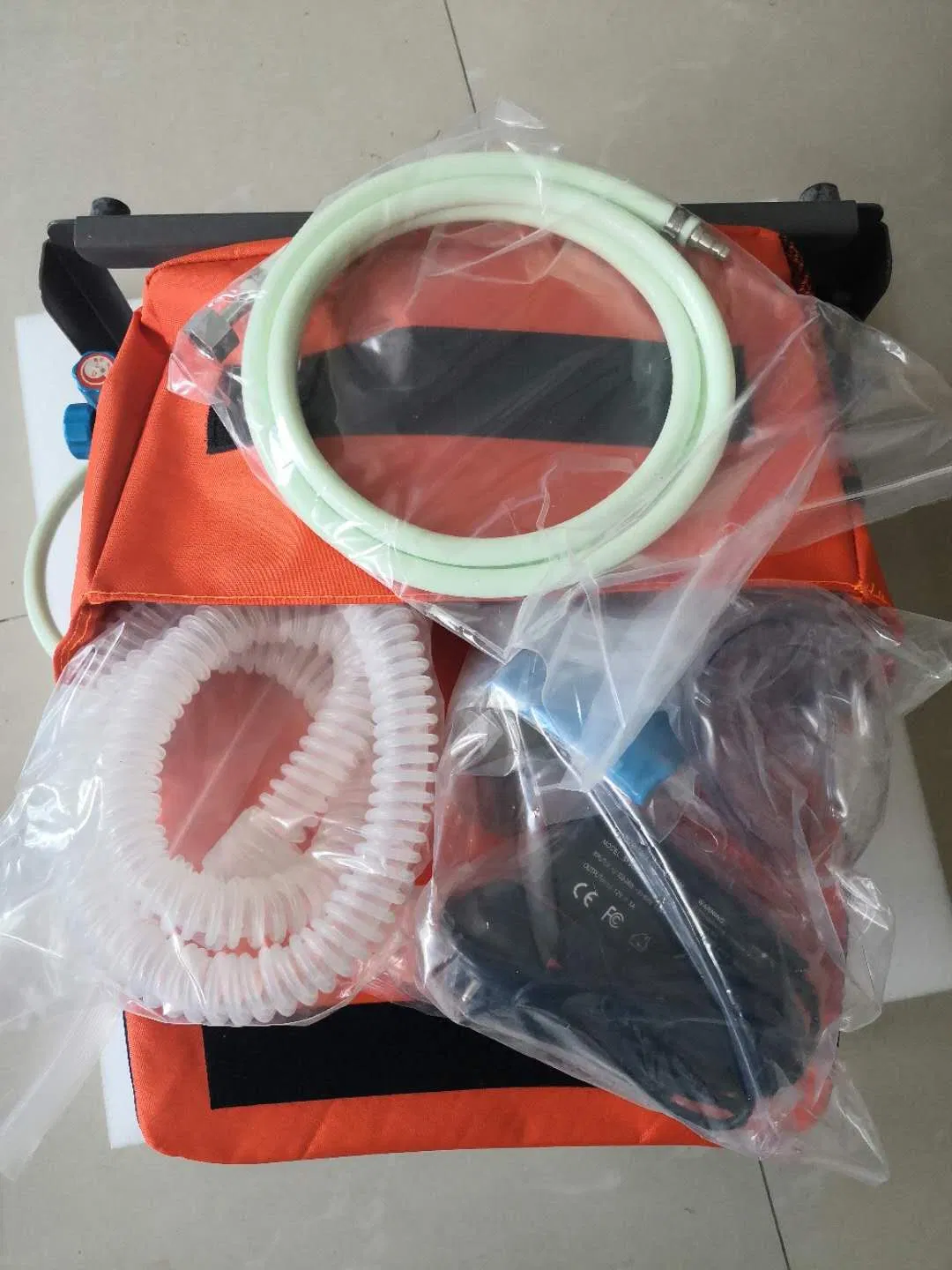 Transport Portable Emergency Hospital Patient Monitor Surgical ICU Noninvasive Invasive Ventilator