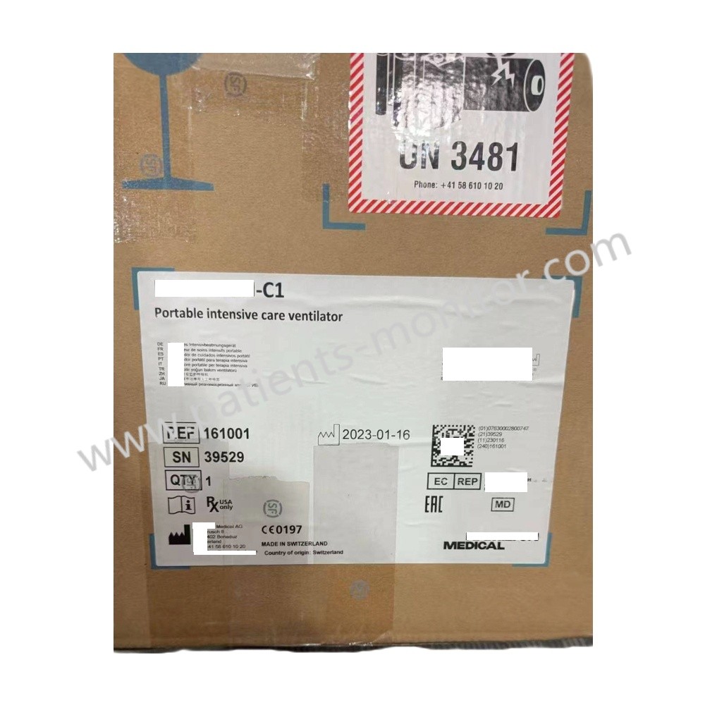 Durable C1 Intelligent Ventilator Machine Hardware Components for Medical Equipment Assembly Reusable Electric/AC Powered