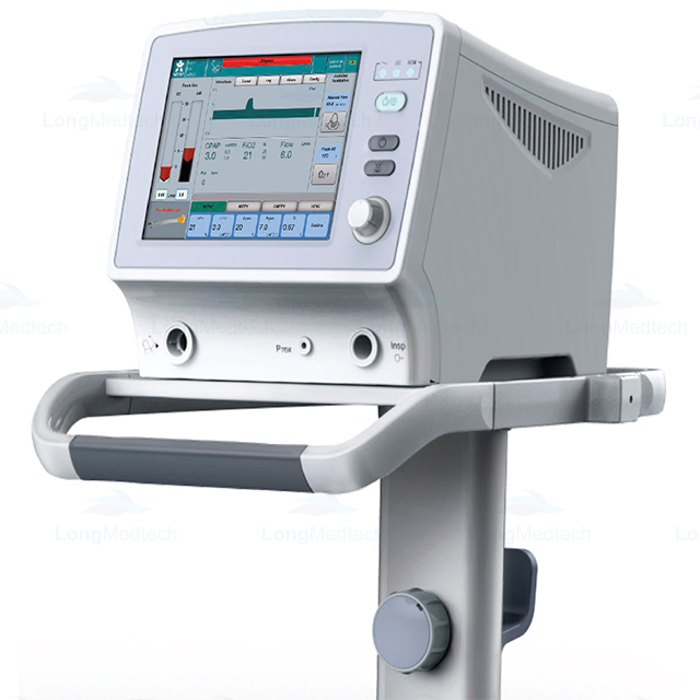 Neonatal Ventilation Device Baby Breathing Machine Nicu Ventilator Pediatric Respiratory Therapy Equipment