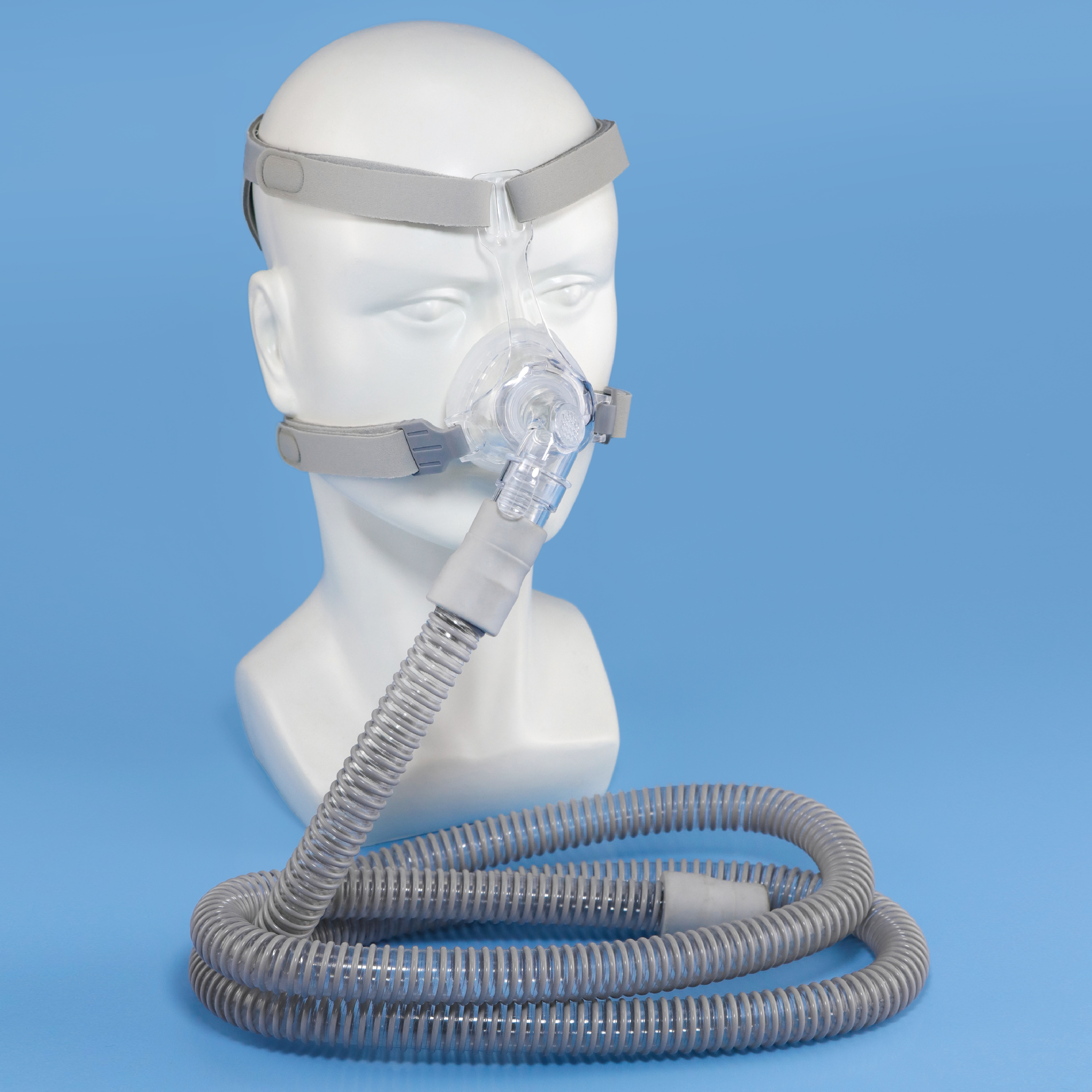 CPAP/BiPAP Non-invasive Mechanical Ventilator Light Weight Medical Grade Silicone Oxygen Nasal/Nose Mask