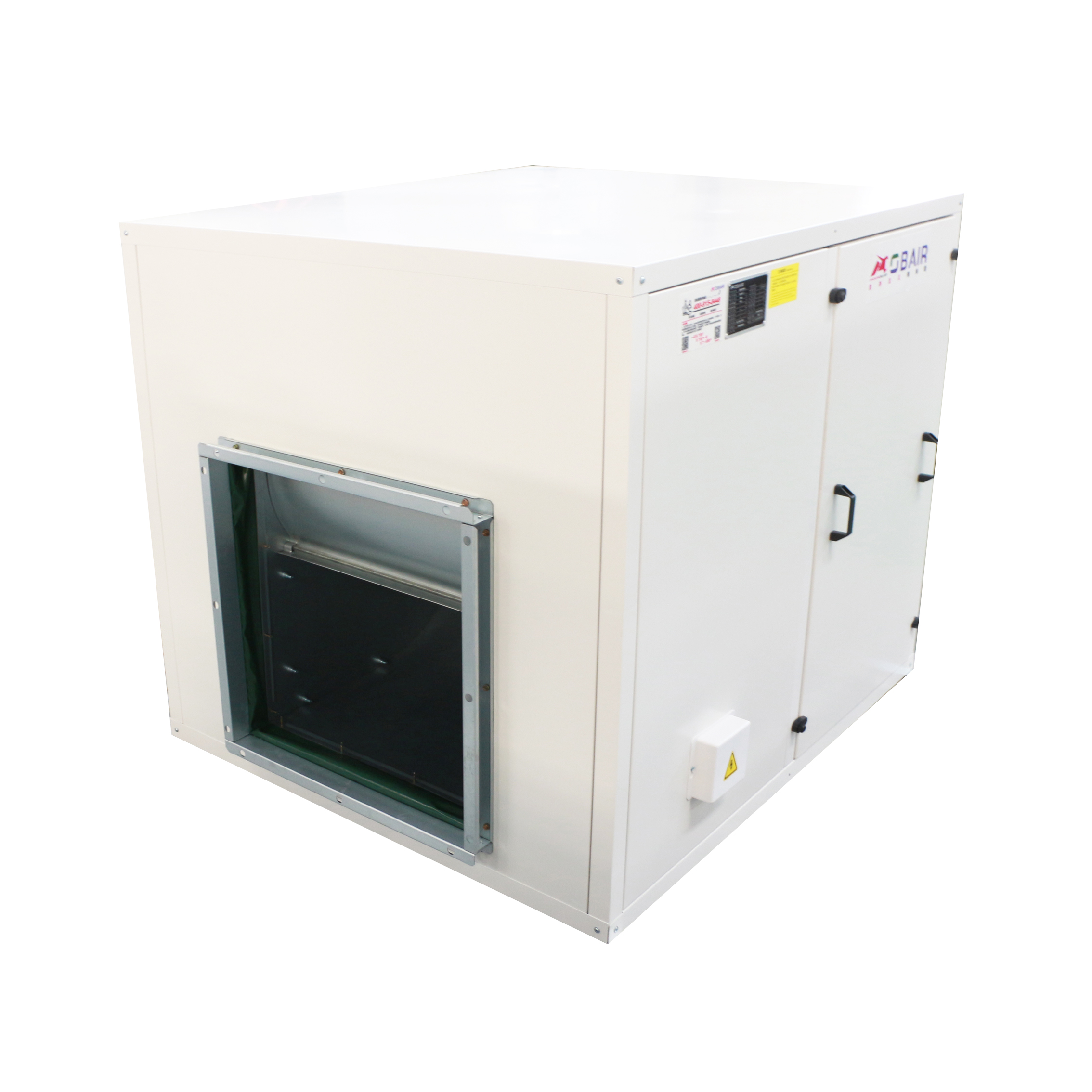 2024 Single Room Touch Screen Ventilation System Heat Recovery Ventilator Home Energy Wall Rooftop Health House Families