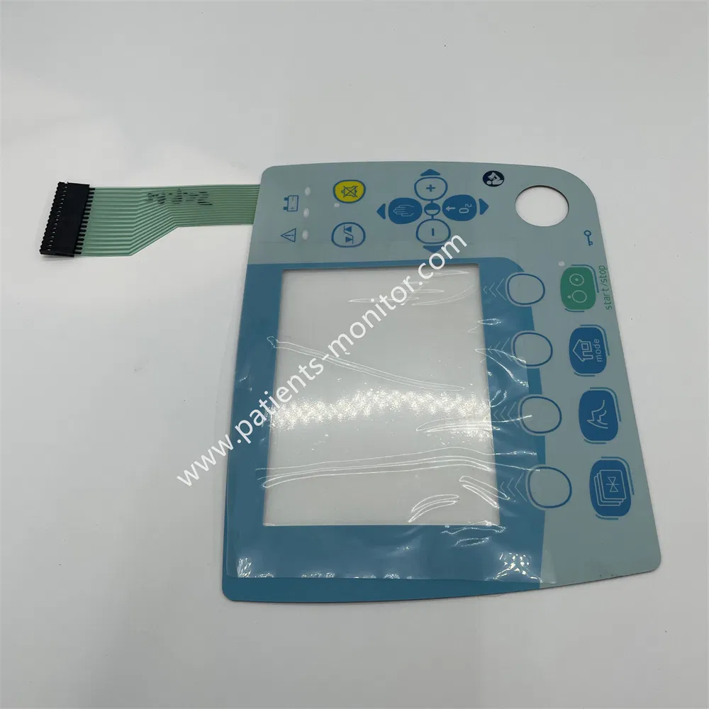 Ncpap Neonatal Ventilator Membrane Keypad Replacement Parts Operation Panel Button Film