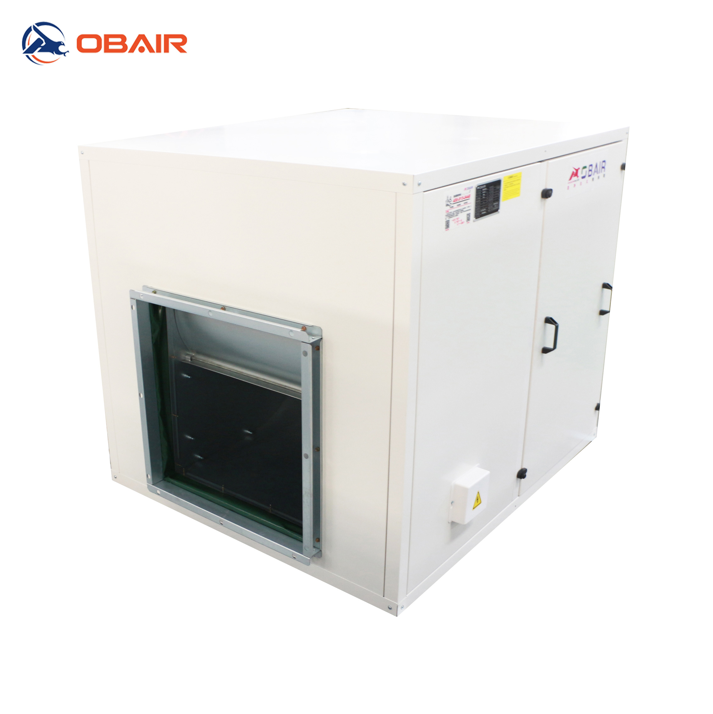 2024 Single Room Touch Screen Ventilation System Heat Recovery Ventilator Home Energy Wall Rooftop Health House Families