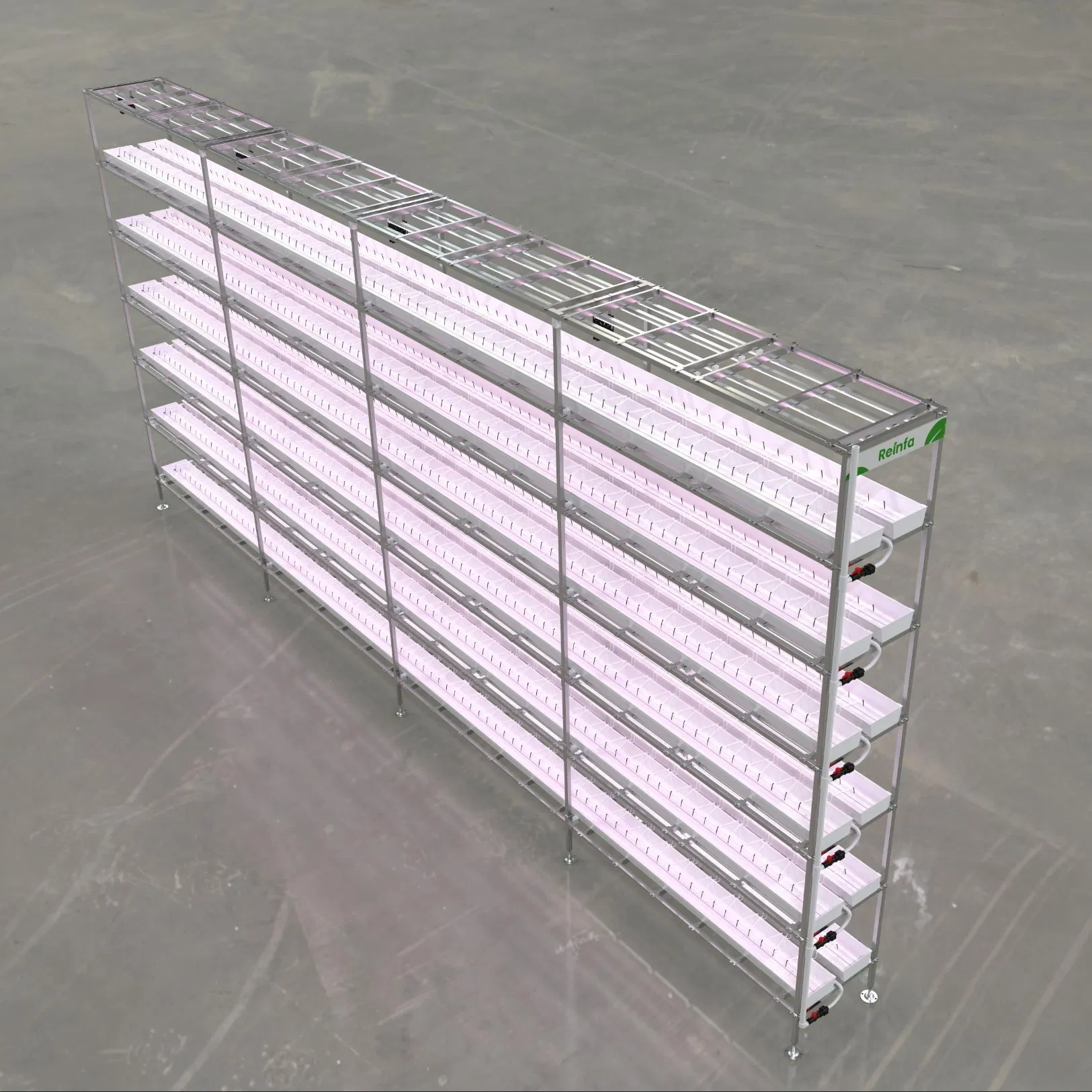 New Agriculture Smart Hydroponic Dripping System for Indoor Vertical Strawberry Farm