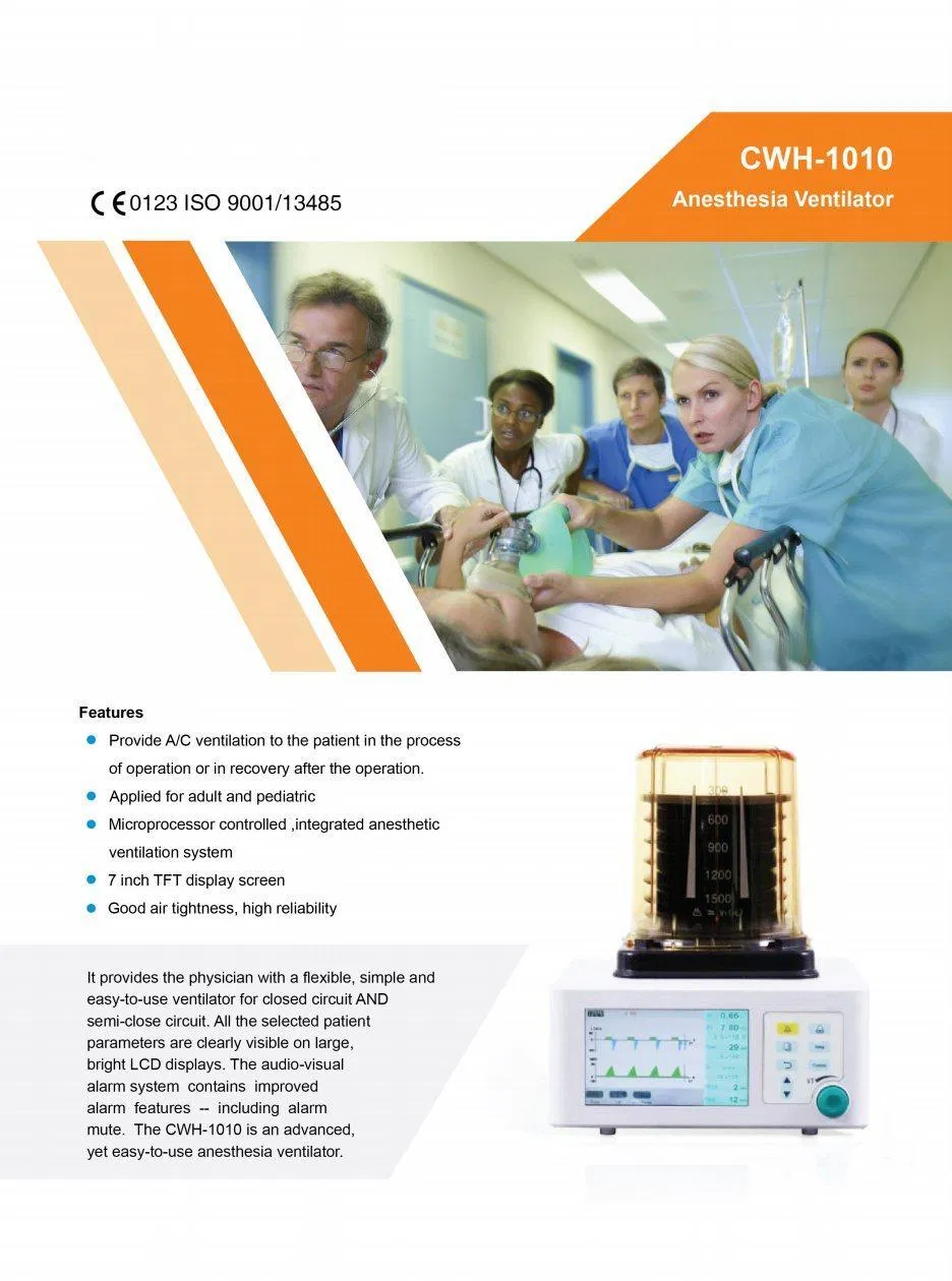 Veterinary Anesthesia Ventilator Main Unit