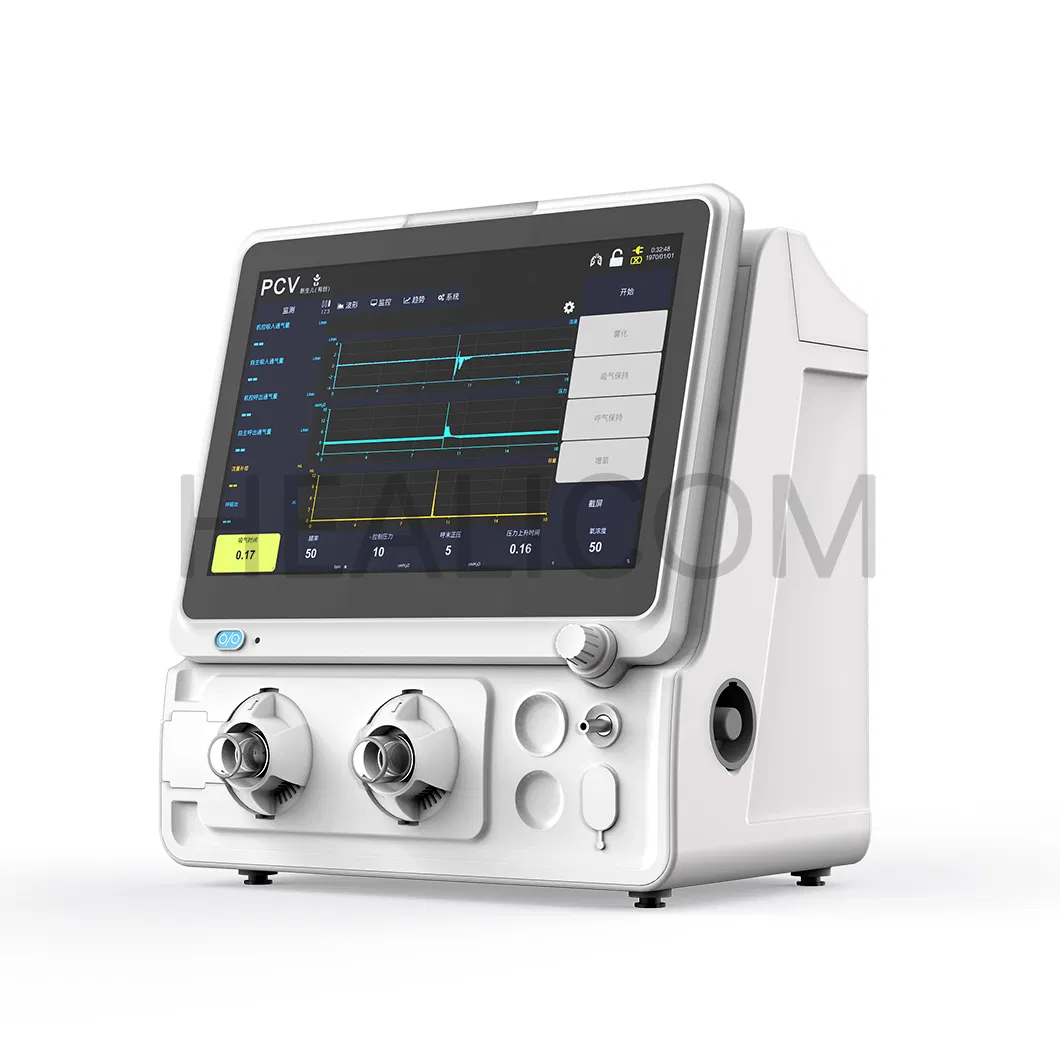 Factory Price Medical Breathing Transport Device Emergency Breathing Ventilator