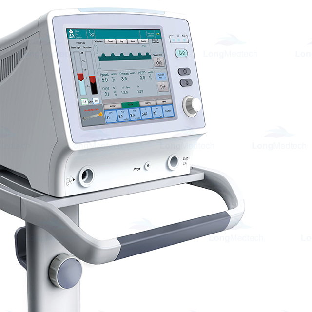 Neonatal Ventilation Device Baby Breathing Machine Nicu Ventilator Pediatric Respiratory Therapy Equipment