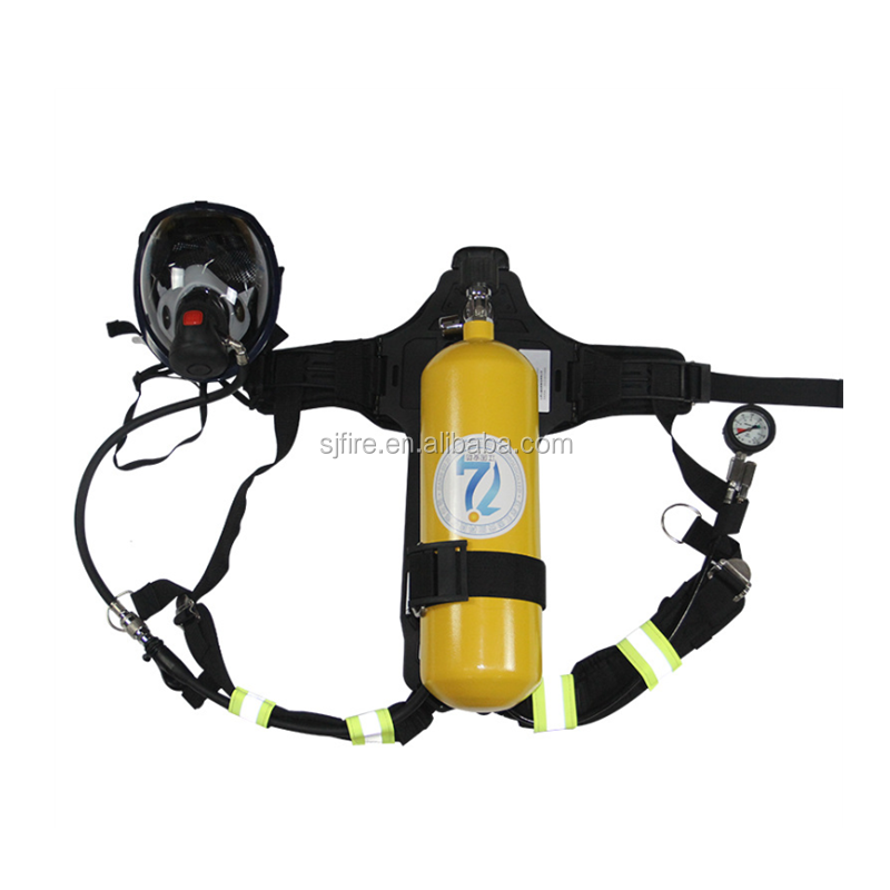 Marine Positive Pressure Oxygen Air Self Contained Breathing Apparatus 6L 30Mpa