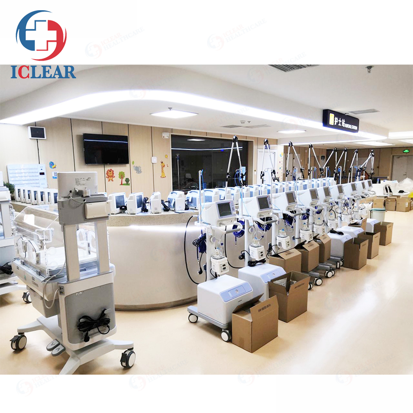 Comen Nv8 Non Invasive Neonatal Ventilator with Snippv Nippv Ncpap Hfnc Ventilation Modes