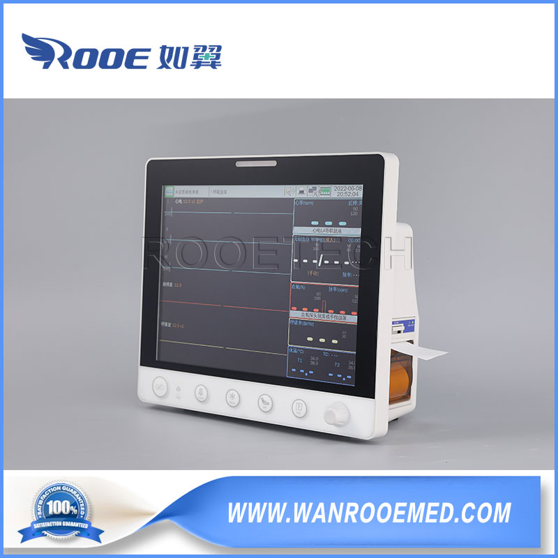 Customized Medical Multimodal Portable Multi-Language Bedside Patient Monitor System