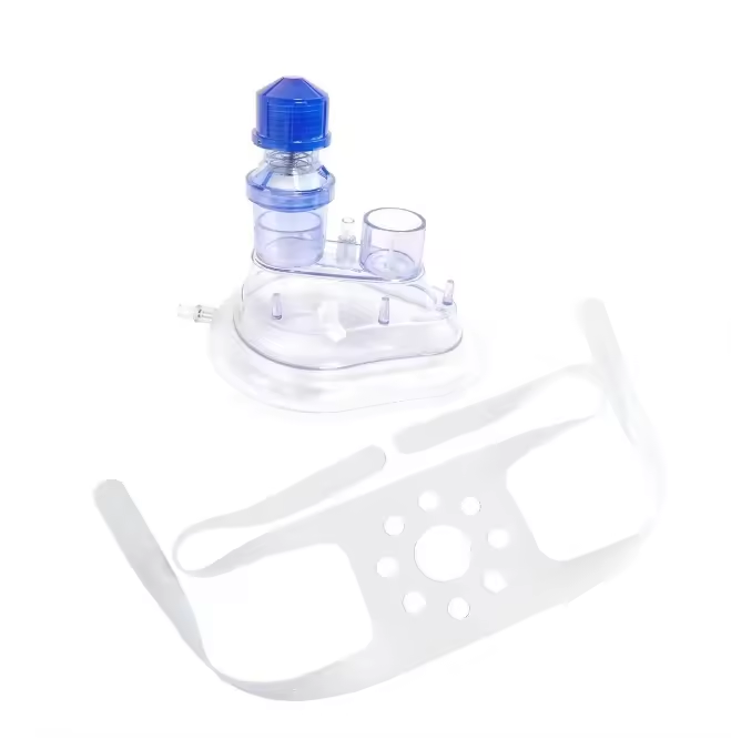 Wholesale Dual Port CPAP Mask PEEP Valve Air Cushion Non-Invasive Ventilation Mask NIV CPAP Mask