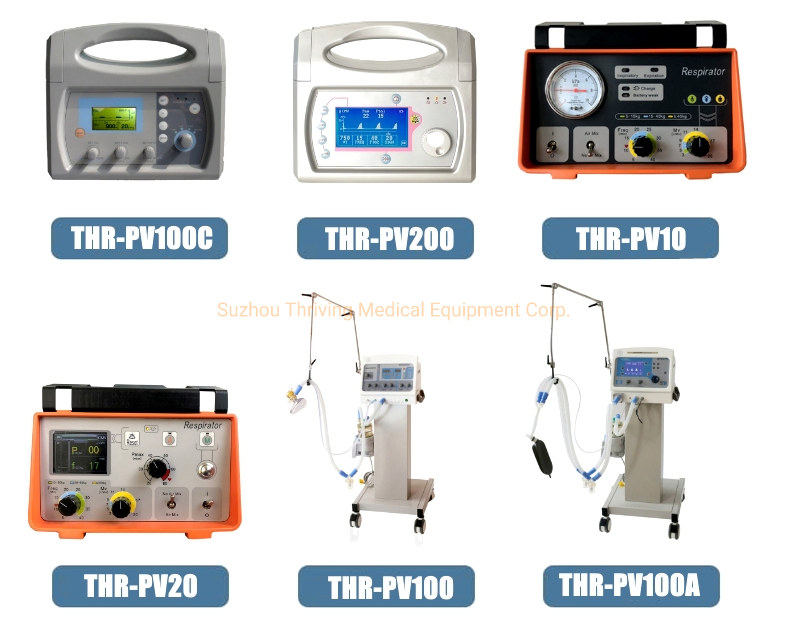 Medical Ventilator Equipment Emergency Transport Portable Ventilator with Best Price