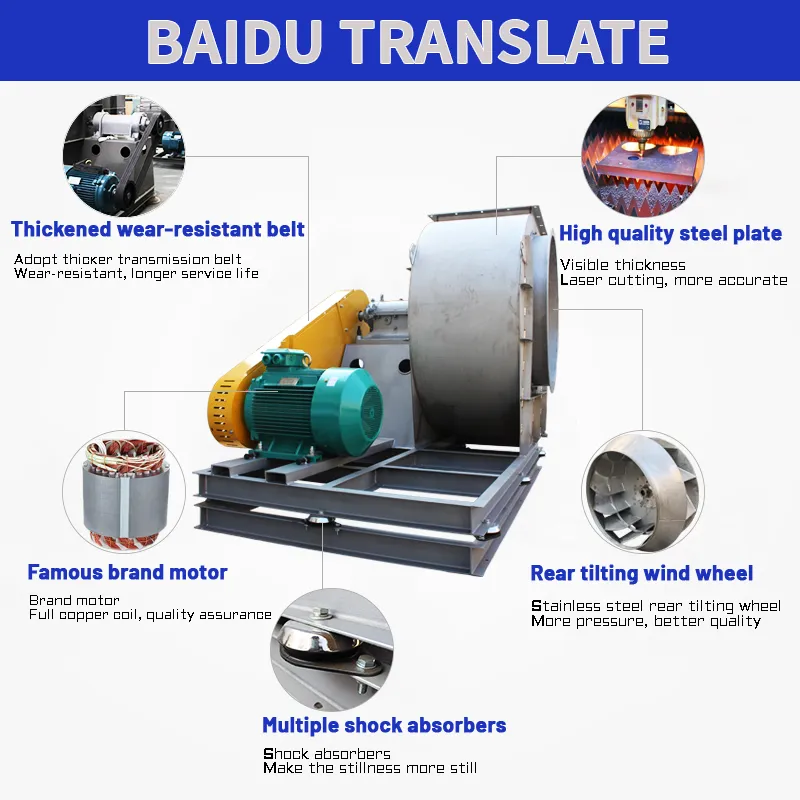 Backward Centrifugal Fan Detail 2