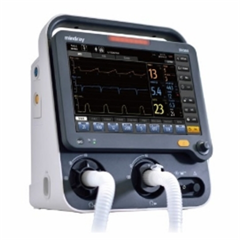 Mindray Sv350/Sv300 ICU Ventilator Multi Mode Invasive Non Invasive High Flow Oxygen Therapy Ventilation Pediatric Adul