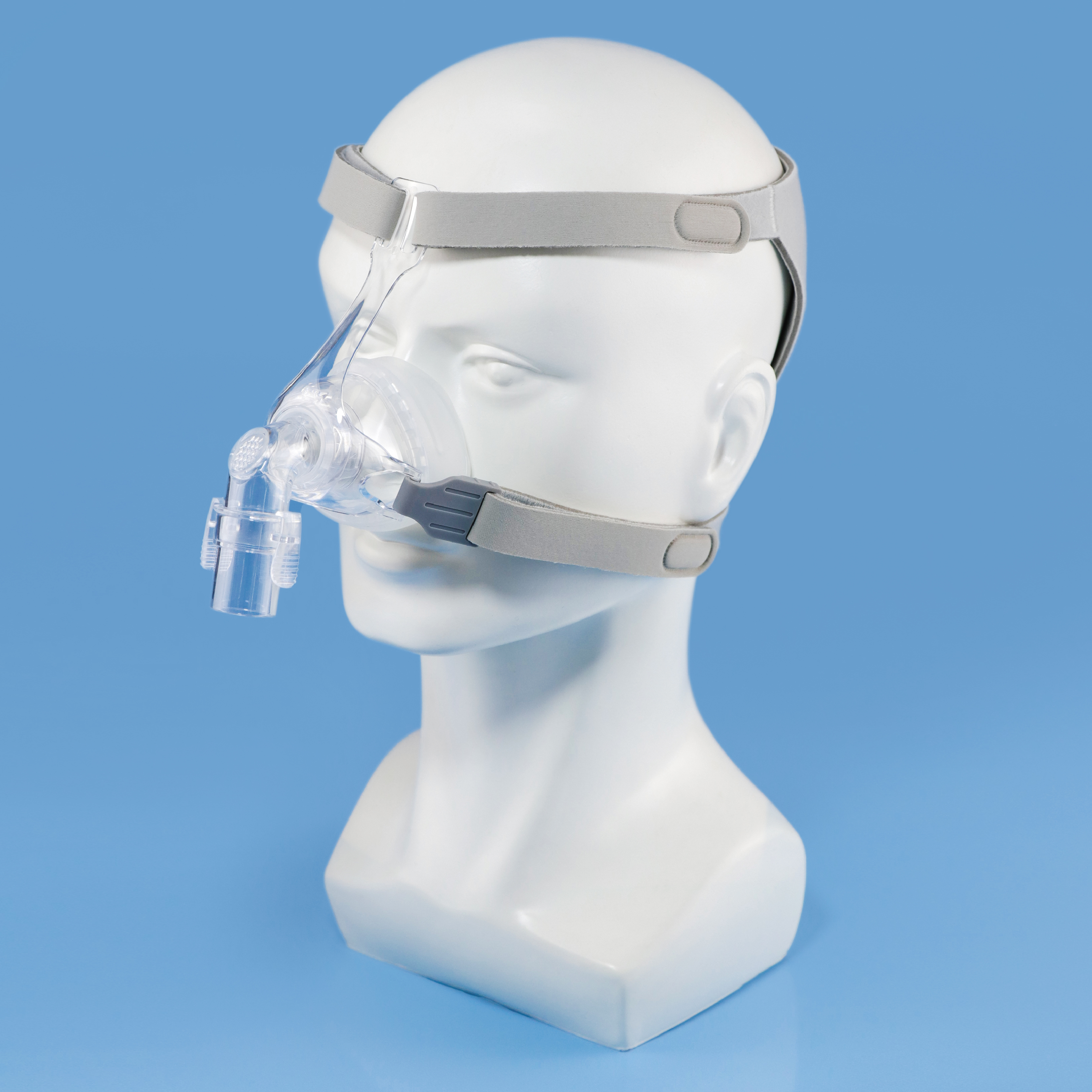 CPAP/BiPAP Non-invasive Mechanical Ventilator Light Weight Medical Grade Silicone Oxygen Nasal/Nose Mask