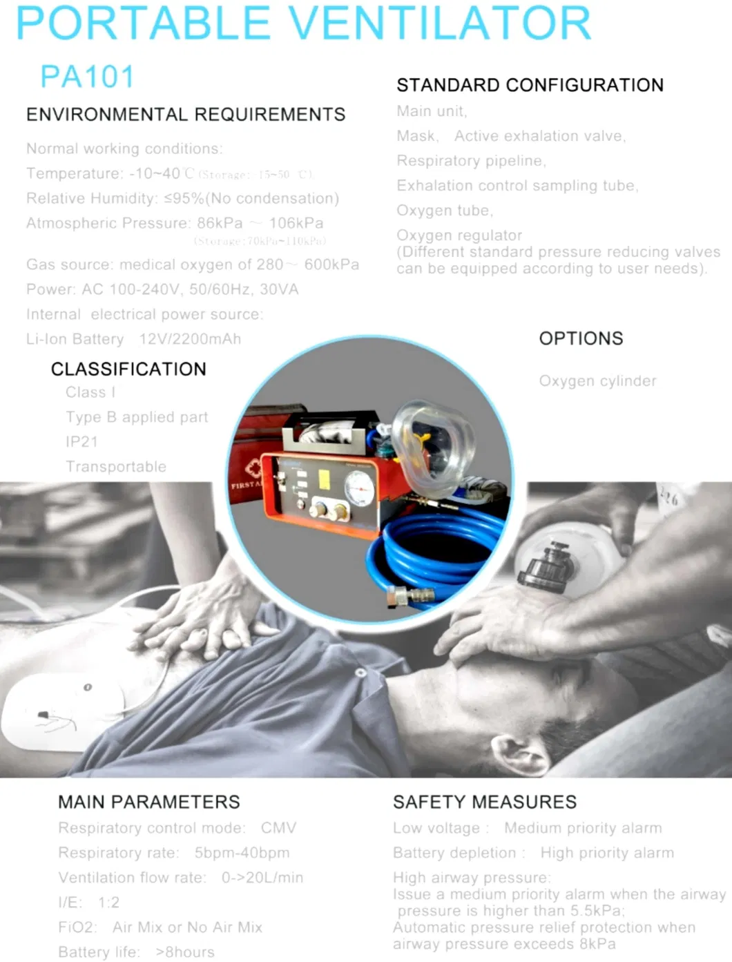 Ventilator Display and Controls