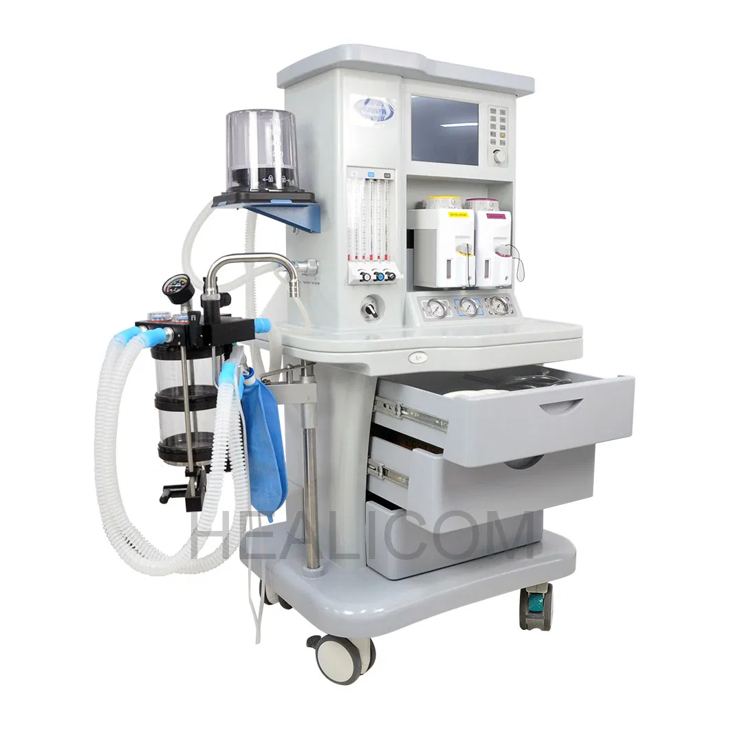 Professional Medical Operation Equipment ICU Trolley Anesthesia Ventilator
