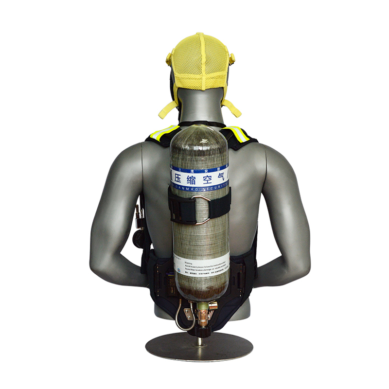 Strong Applicability 6.8L Cylinder Positive Pressure Breathing Apparatus Air Respirator