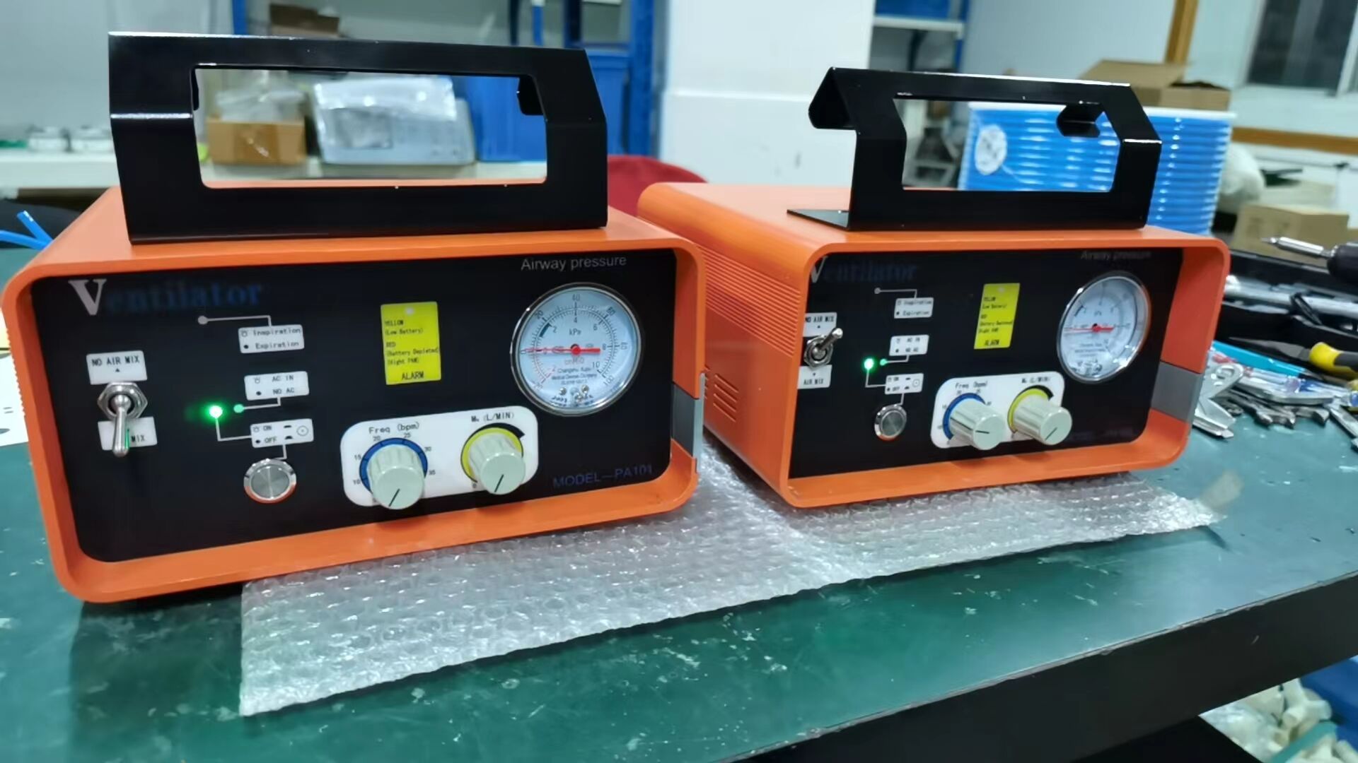 EURVET Stable Veterinary Equipment Medical Non-invasive Portable Ventilator Machine for Convenient Oxygen Support