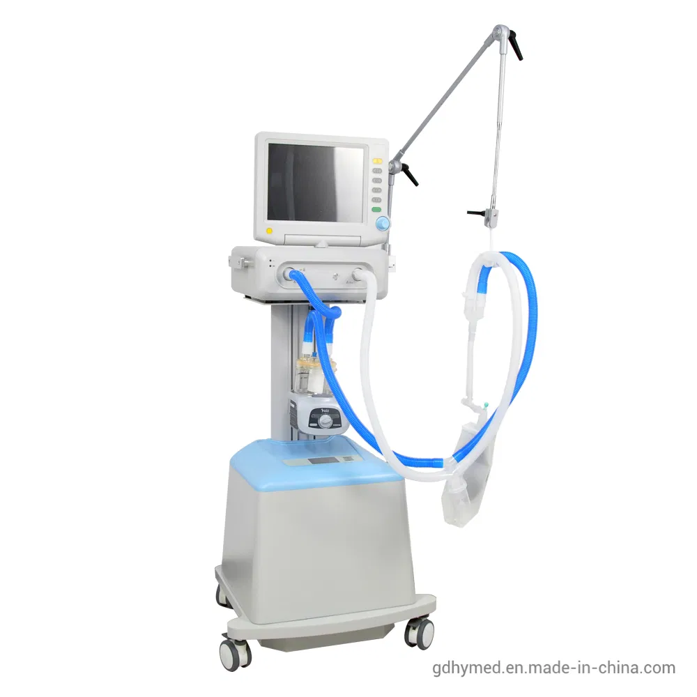Fold LCD Screen Adult, Pediatric Hospital Surgical ICU Ventilator with ISO