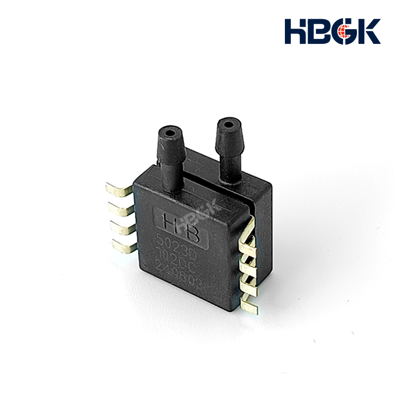 HBP623 2kPa Dual Inlet Airway Ventilator mV Differential Pressure Sensors, Dual Port Same Side Transducers