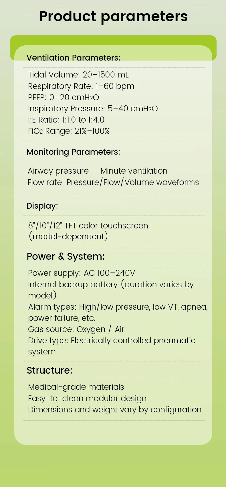 Vet Anesthesia Ventilator View 3