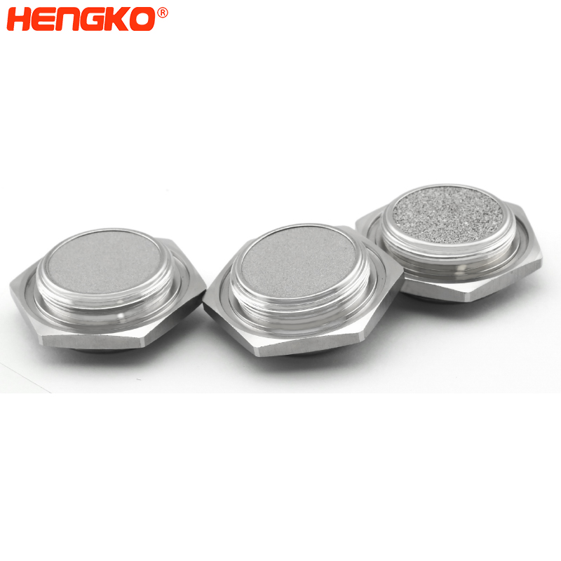 HENGKO Multi-layer Sintered Stainless Steel Breathing Circuit Non-invasive Ventilator Oxygen Flow Restrictor Filter Disc