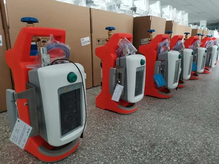 Emergency Ventilator Front View
