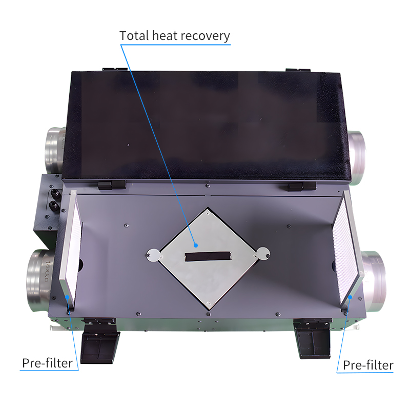 Advanced Enlarged Core Heat Recovery Fresh Air Ventilator with High Efficiency